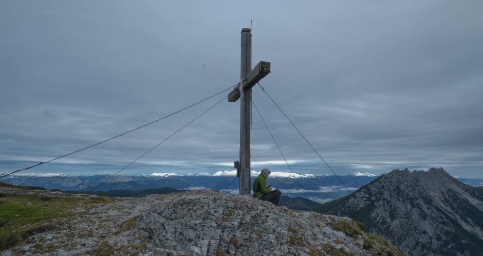 Gipfelkreuz Stoderzinken