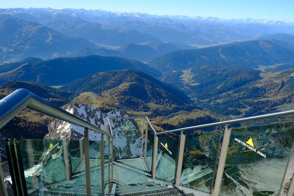Stiege ins Nichts am Dachstein